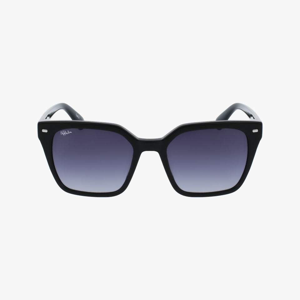 Lunettes de soleil femme ALEXANE noir - Vue de face