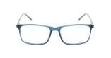 Lunettes de vue homme HAROLD bleu - Vue de face