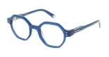 Lunettes de vue femme CARACTÈRES PERSUASIVE bleu - Vue de face