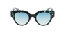 Lunettes de soleil femme MAR écaille/bleu