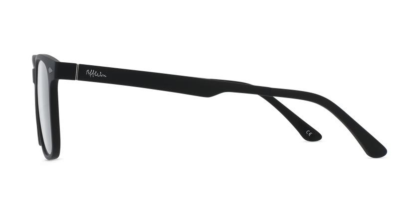 Lunettes de vue homme BASTIAN noir - Vue de face