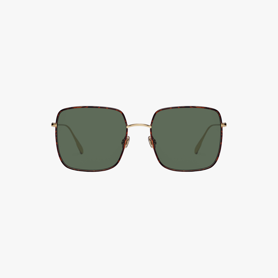 Lunettes de soleil femme STELLAIRE1XS dorée/écaille - Vue de face
