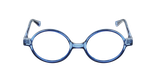 Lunettes de vue enfant RZERO19 bleu cristal/noir - Vue de face