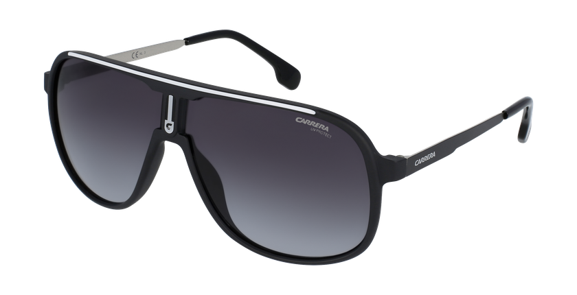 LUNETTES DE SOLEIL homme 1007/S noir - vue de 3/4