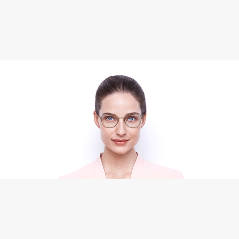 Lunettes de vue femme 0PR 64YV rose/dorée