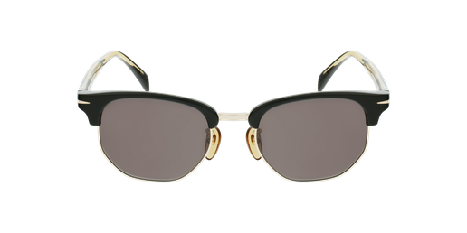 LUNETTES DE SOLEIL homme DB 1002/S noir/doré Vue de face
