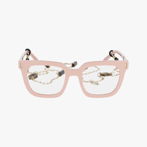 Lunettes de vue femme CARACTÈRES REVEUSE rose/dorée