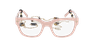 LUNETTES DE VUE femme AUDACIEUSE rose