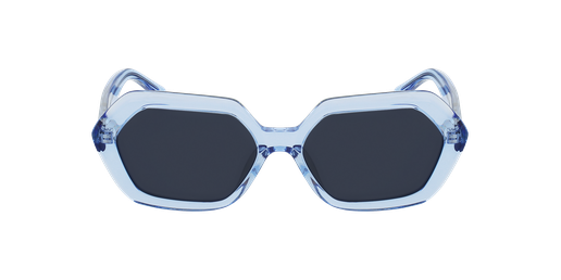 LUNETTES DE SOLEIL femme ROSELYN bleu cristal Vue de face