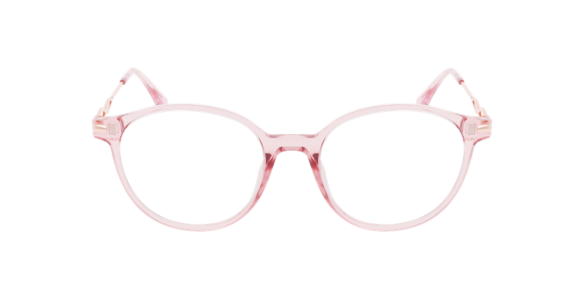 Lunettes de vue femme LAURE rose - Vue de face