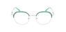 Lunettes de vue femme MAGIC292 vert/turquoise