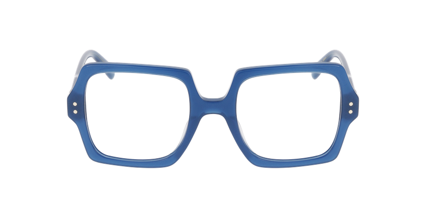 Lunettes de vue femme CARACTÈRES CHARISMATIQUE bleu - Vue de face