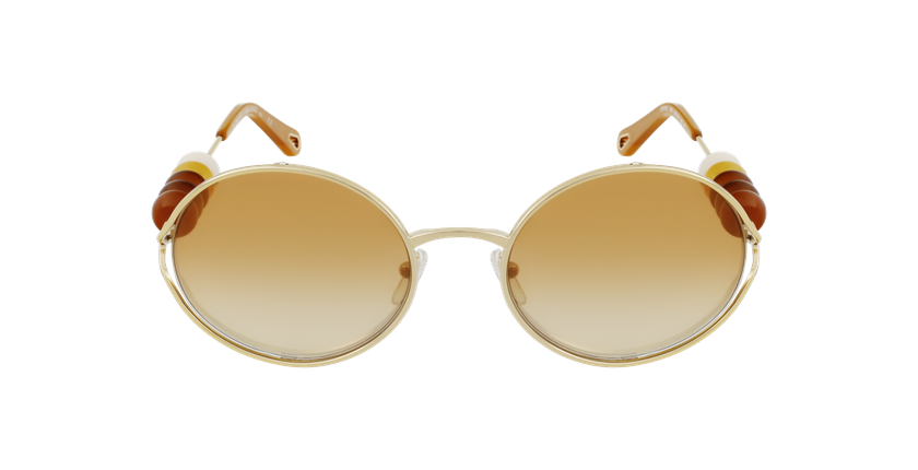 LUNETTES DE SOLEIL femme CE167S doré - Vue de face
