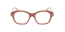 Lunettes de vue femme CARACTÈRES ÉNIGMATIQUE marron