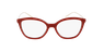 Lunettes de vue femme 0PR 11VV rouge