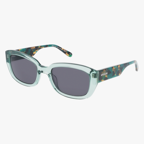 Lunettes de soleil femme FIRENZE vert/écaille