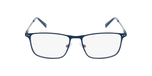 LUNETTES DE VUE homme MAGIC GEOFFROY bleu marine/argenté Vue de face