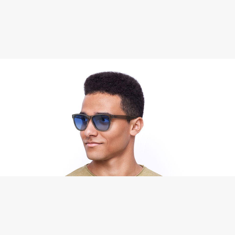 Lunettes de soleil COCO blanc - Vue de face