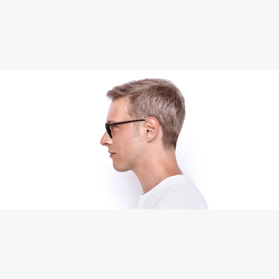 Lunettes de soleil LULI écaille - Vue de face