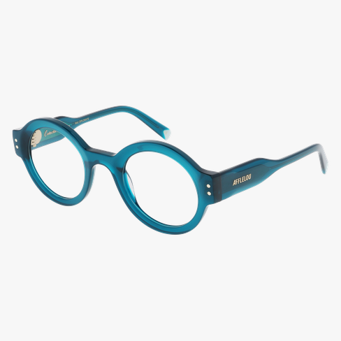 Lunettes de vue femme CARACTÈRES DIPLOMATE turquoise