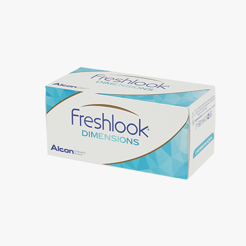 Lentilles de contact FreshLook Dimensions 6L - Vue de face