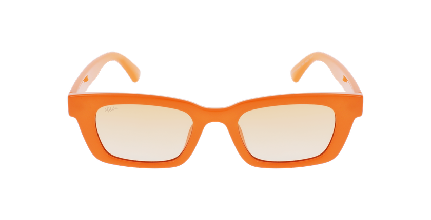 LUNETTES DE SOLEIL femme MONTGOMERY orange - Vue de face