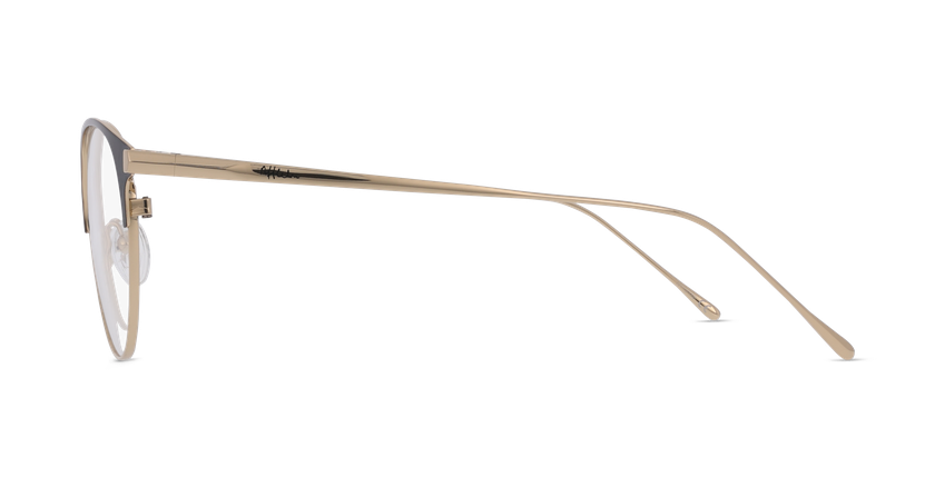 Lunettes de vue femme MAGIC231 noir/dorée - Vue de face