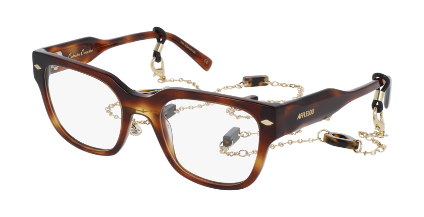 LUNETTES DE VUE femme AUDACIEUSE écaille - Vue de face