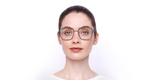 LUNETTES DE VUE femme GU2914 doré/rose - Vue de face