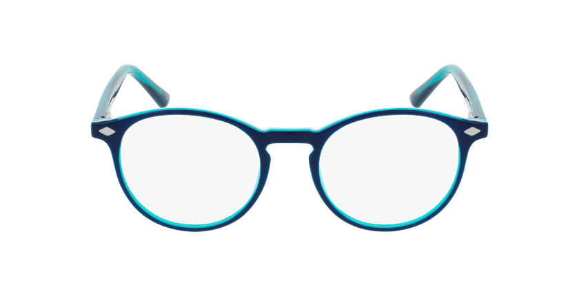 Lunettes de vue enfant MAGIC KAY bleu/vert - Vue de face