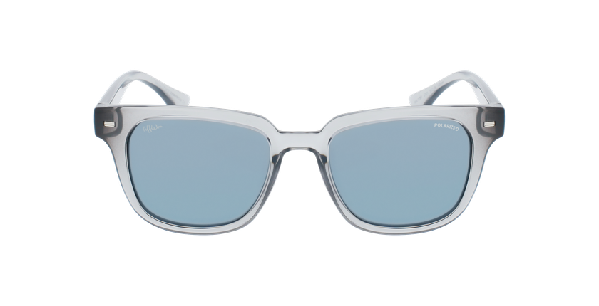 LUNETTES DE SOLEIL TOBY blanc/gris - Vue de face