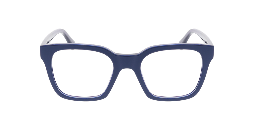 Lunettes de vue femme JOHANNE bleu - Vue de face