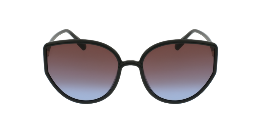 LUNETTES DE SOLEIL femme SOSTELLAIRE4 noir/bleu - Vue de face