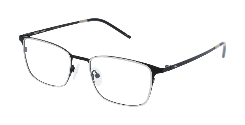 LUNETTES DE VUE homme MAGIC 156 gris/noir - Vue de face