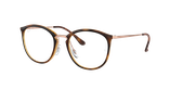 Lunettes de vue femme 0RX7140 écaille - Vue de face