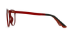 LUNETTES DE VUE femme MAGIC 36 rouge - Vue de côté
