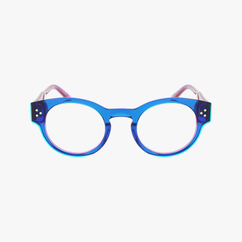 Lunettes de vue femme CARACTÈRES FIDÈLE bleu