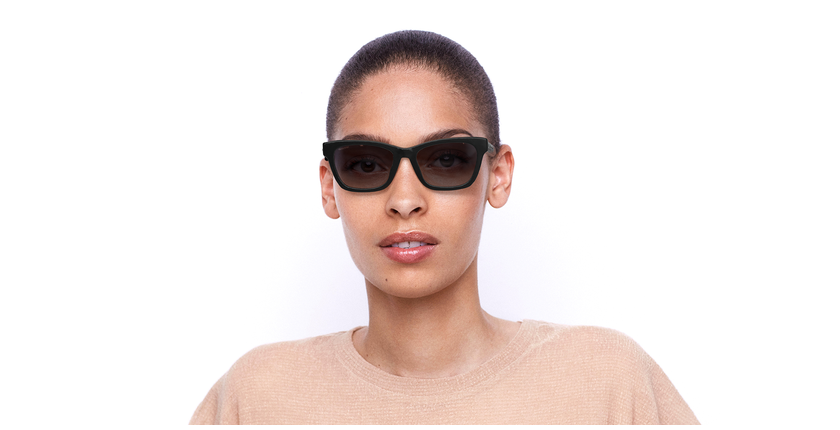 LUNETTES DE SOLEIL femme SK0374 noir - Vue de face