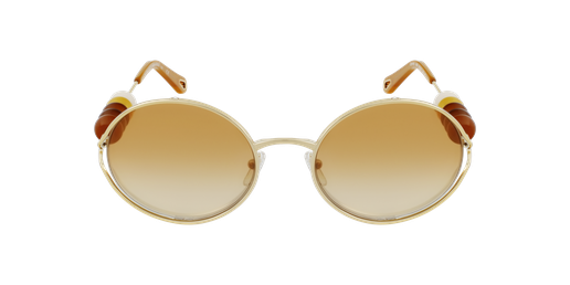 LUNETTES DE SOLEIL femme CE167S doréVue de face