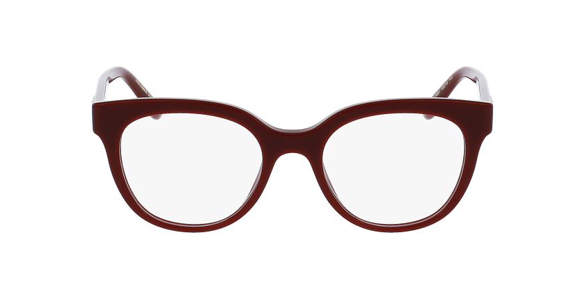 Lunettes de vue femme DG3353 rouge - Vue de face