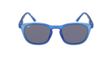 LUNETTES DE SOLEIL enfant VALME bleu/bleu foncé mat - Vue de face