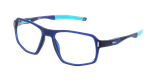 Lunettes de vue homme MAGIC270 bleu - Vue de face