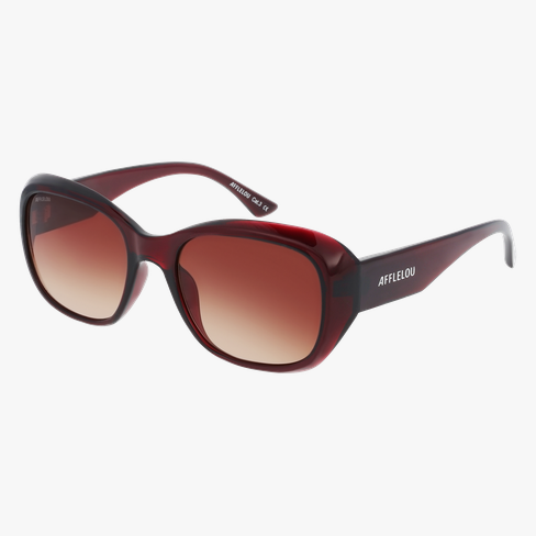 Lunettes de soleil femme COLETA rouge