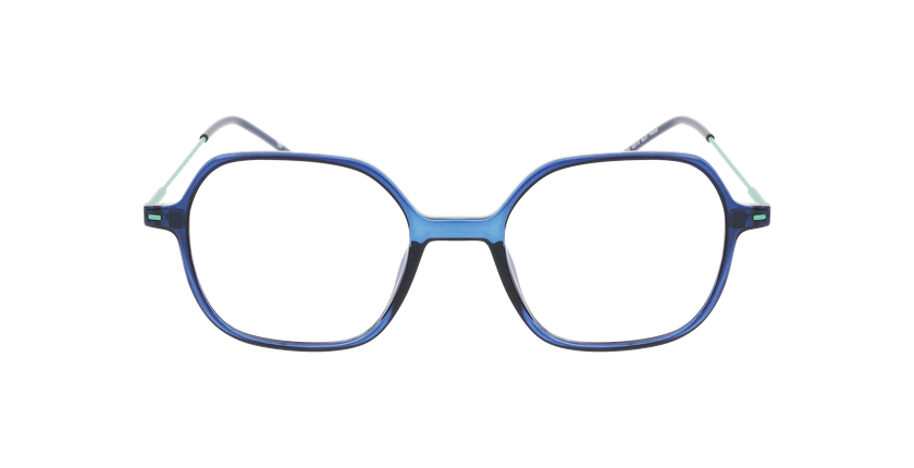 Lunettes de vue femme MAGIC 350 bleu - Vue de face