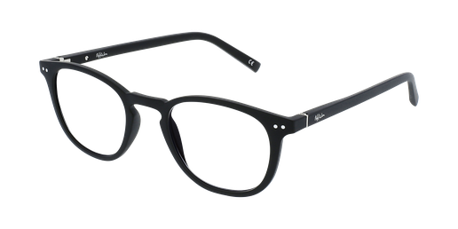 LUNETTES DE VUE FORTY anti-lumière bleue Noire noir/noirvue de 3/4