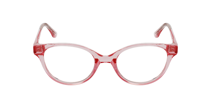Lunettes de vue enfant RZERO21 rose - Vue de face