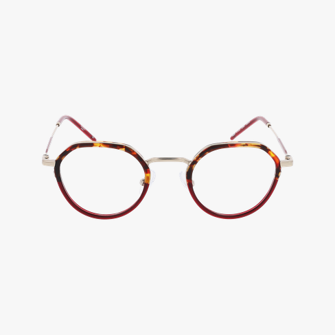 Lunettes de vue homme MAGIC226 écaille/rouge