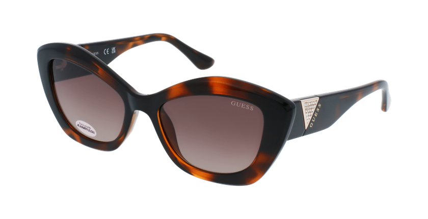 LUNETTES DE SOLEIL femme GU7868 écaille - Vue de face