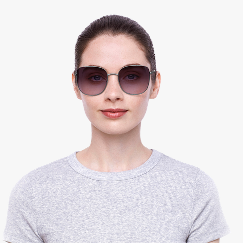 Lunettes de soleil femme NAIADE blanc