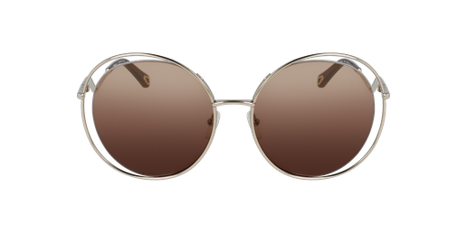 LUNETTES DE SOLEIL femme CE153S doré/marronVue de face